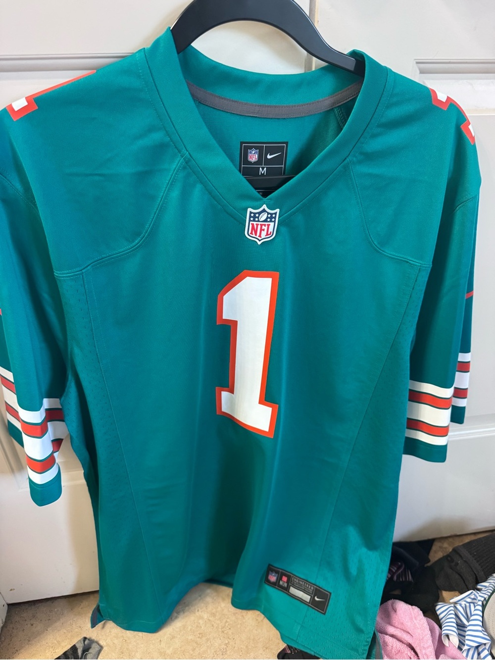 Nike Miami Dolphins Tua Tagovailoa Football Jersey nwot size M